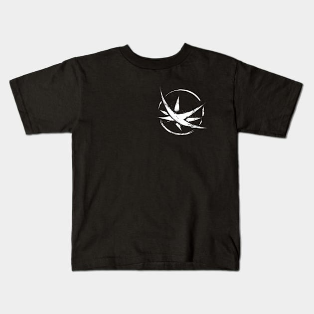 Yennefer symbol Kids T-Shirt by DrMonekers